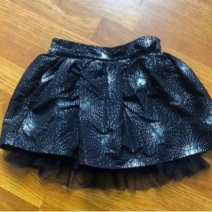 🖤Little Girls Holiday Black Skirt